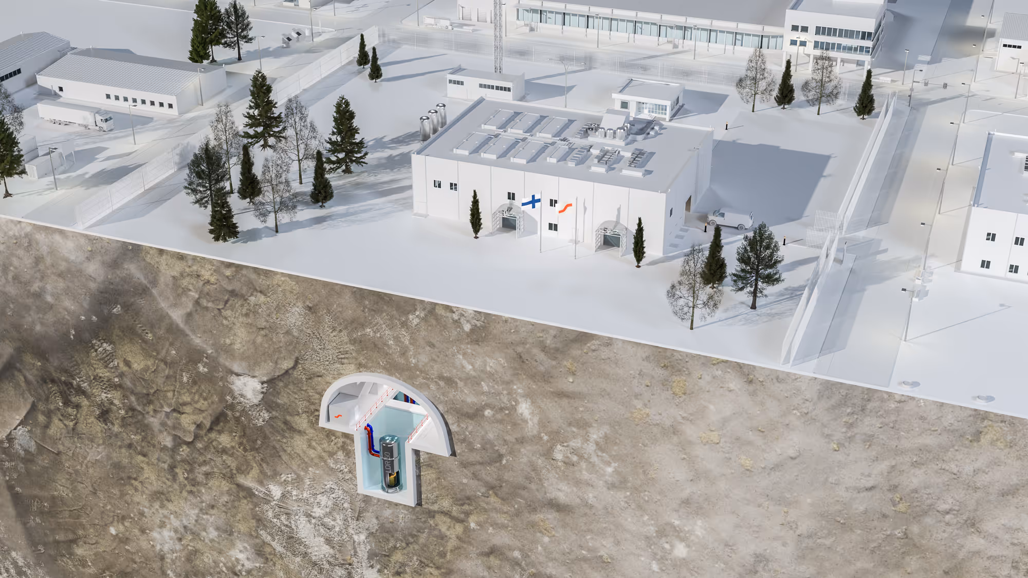 3D Modell der Anlage